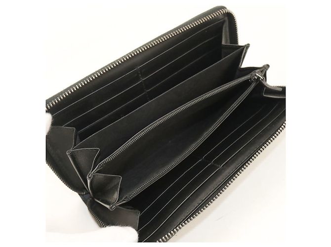 Gucci Long Wallet in Black Leather - view 3