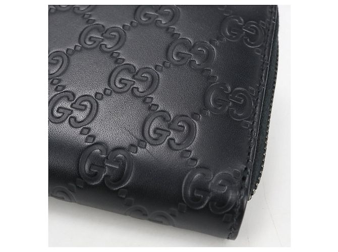 Gucci Long Wallet in Black Leather - view 7