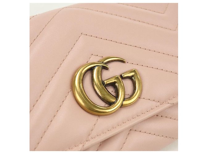 Gucci Bi-Fold Geldbörse rosa - Ansicht 8