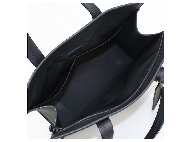 Borsa Tote Louis Vuitton in pelle di vitello nera - vista 3