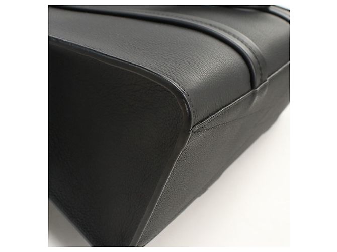 Borsa Tote Louis Vuitton in pelle di vitello nera - vista 6