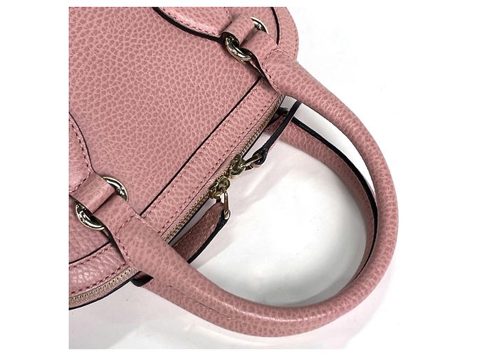 Borsa a mano in pelle Gucci Interlocking G 2-Way - vista 7