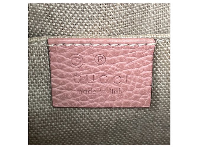Borsa a mano in pelle Gucci Interlocking G 2-Way - vista 8
