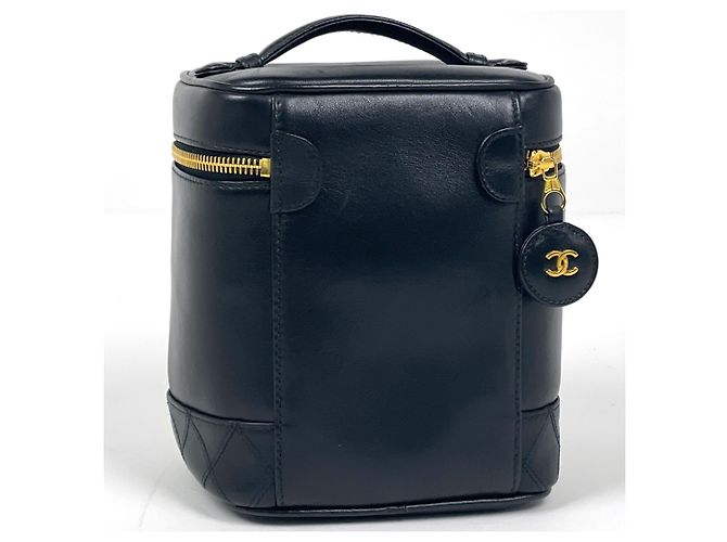 Chanel Vanity Bag aus bicolor Leder - Ansicht 2