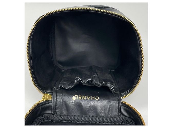 Chanel Vanity Bag aus bicolor Leder - Ansicht 9