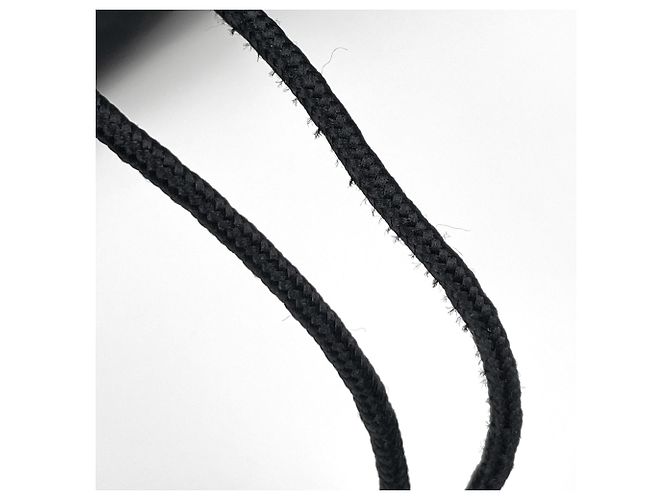 Zaino Gucci in nylon nero e pelle - vista 5