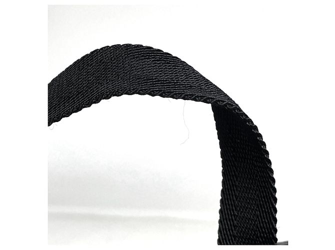 Zaino Gucci in nylon nero e pelle - vista 6