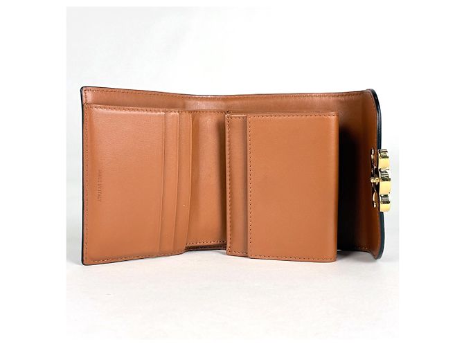 Céline Celine Triomphe Mini Coated Canvas Tri-fold Wallet - view 7