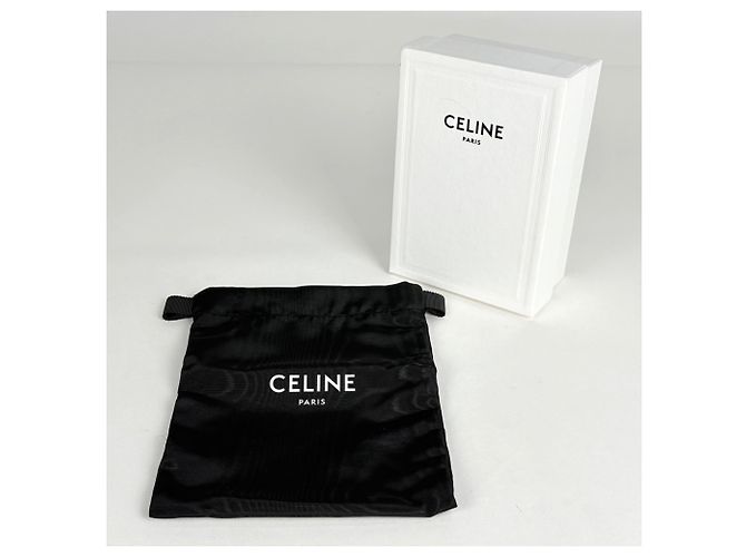 Céline Celine Triomphe Mini Coated Canvas Tri-fold Wallet - view 9