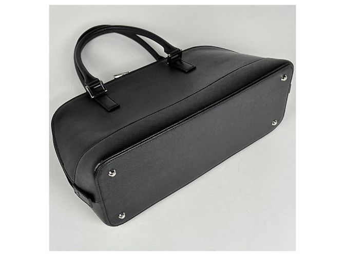 Borsa a mano Burberry in pelle nera - vista 2