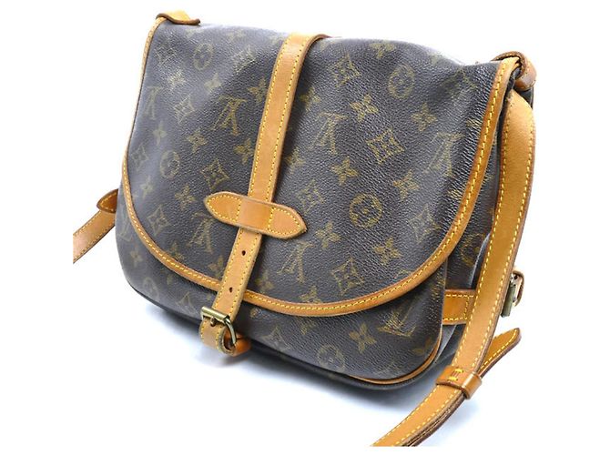 Borsa a tracolla Louis Vuitton Saumur - vista 2