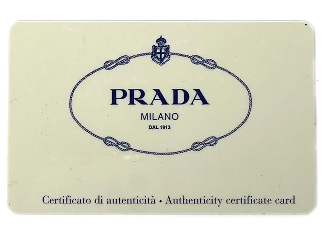 Borsa a tracolla Prada in pelle marrone - vista 9