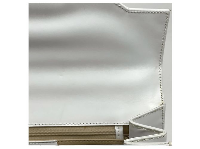 Borsa a mano Gucci in pelle bianca - vista 7