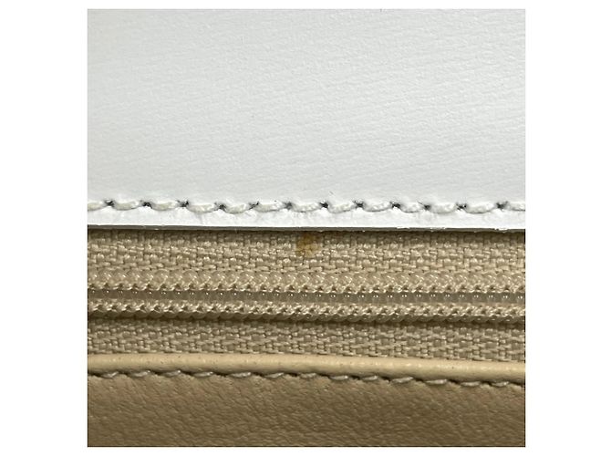 Borsa a mano Gucci in pelle bianca - vista 9