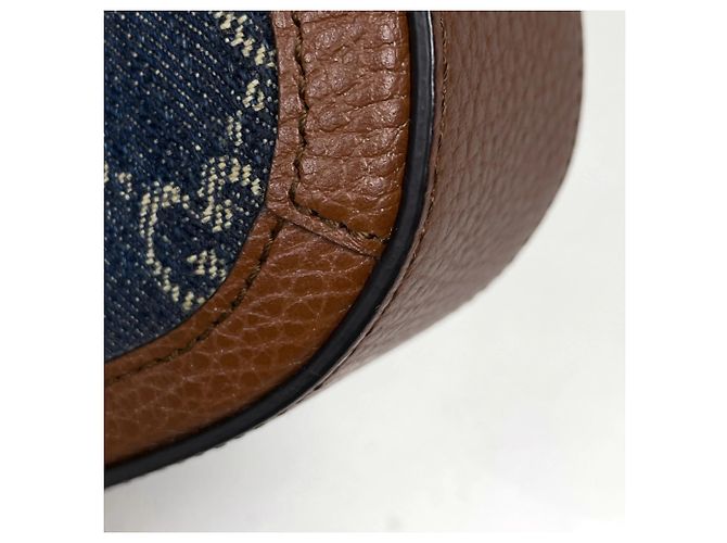 Borsa a tracolla Gucci Horsebit 1955 GG - vista 3