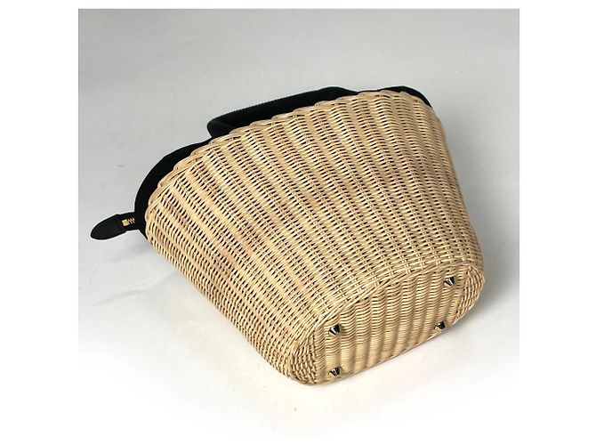 Borsa a cestino in vimini Prada - vista 2
