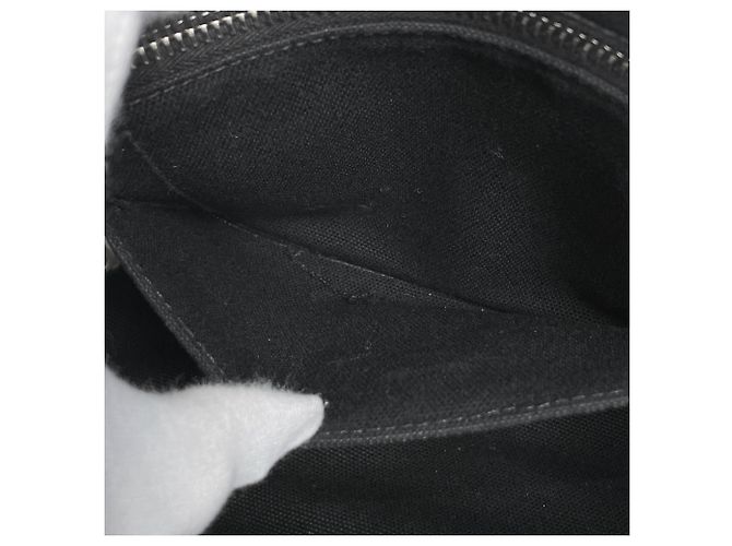 Borsa a mano Prada in tela beige e verde - vista 6