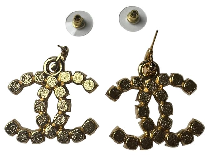 Orecchini Chanel Cruise Collection Coco Mark Color Stone - vista 2