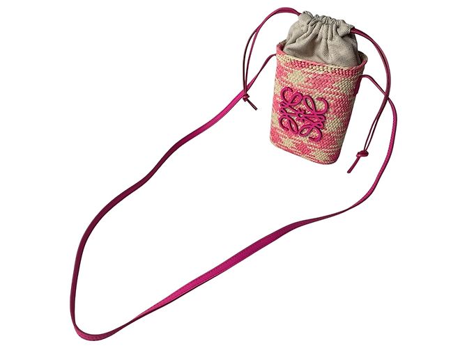 Borsa a tracolla mini Loewe Anagram Square Pocket - vista 2