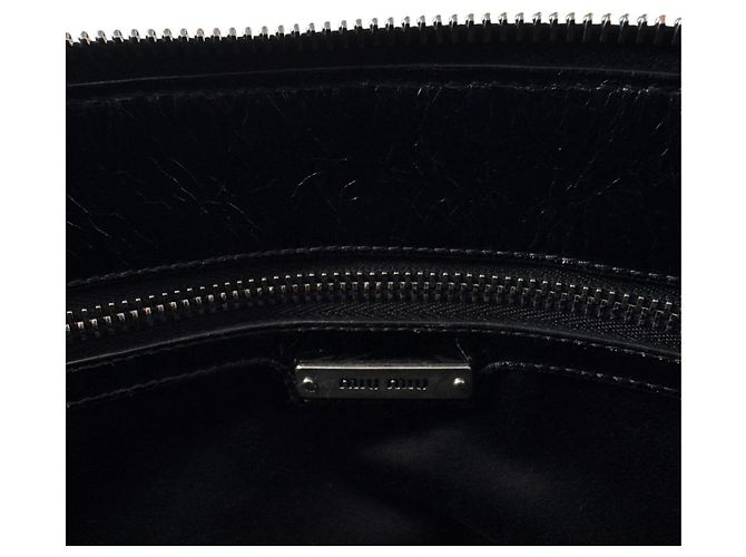 Borsa Miu Miu Matelassé Shine Leather - vista 11