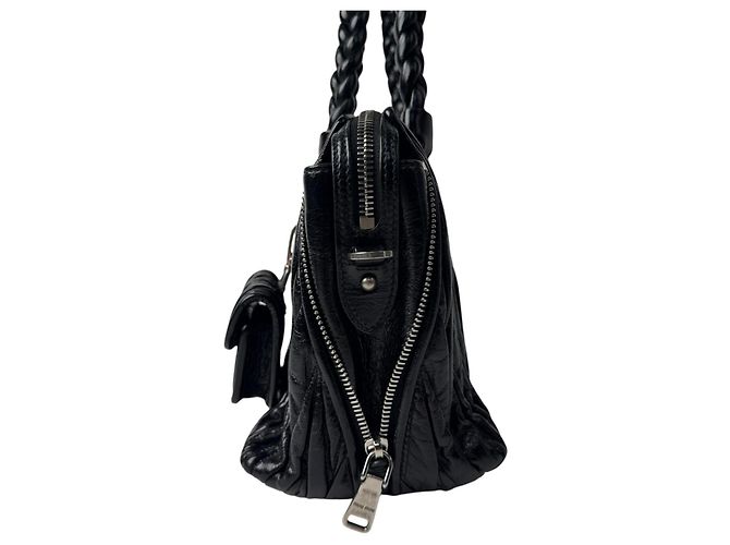 Borsa Miu Miu Matelassé Shine Leather - vista 4