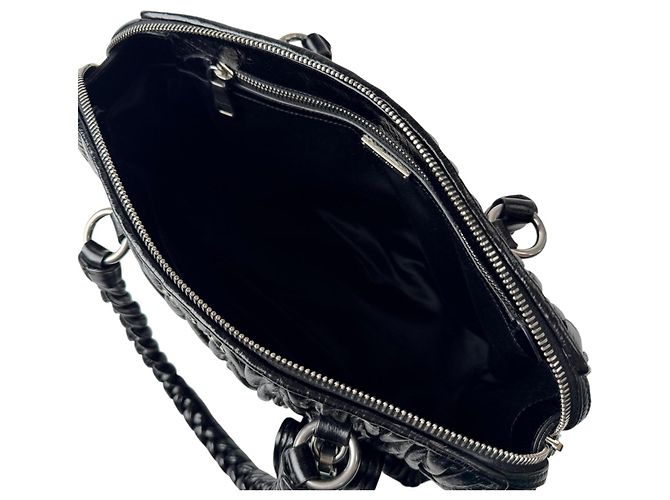 Borsa Miu Miu Matelassé Shine Leather - vista 9