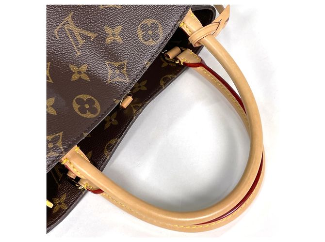 Borsa Louis Vuitton Montaigne MM - vista 5