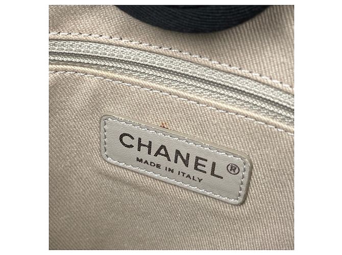 Borsa Tote Chanel Deauville Line - vista 7