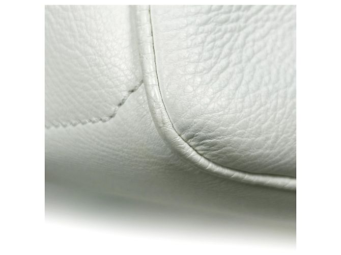 Céline Borsa Celine Boogie Bag in pelle bianca - vista 3