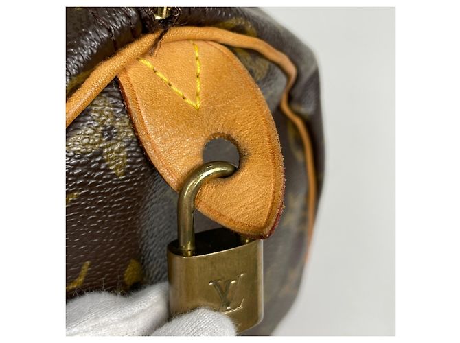 Borsa a mano Louis Vuitton Speedy 30 - vista 4