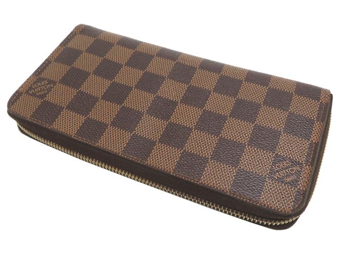 Louis Vuitton Zippy Wallet aus Damier Canvas - Ansicht 4