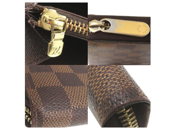 Louis Vuitton Zippy Wallet aus Damier Canvas - Ansicht 9