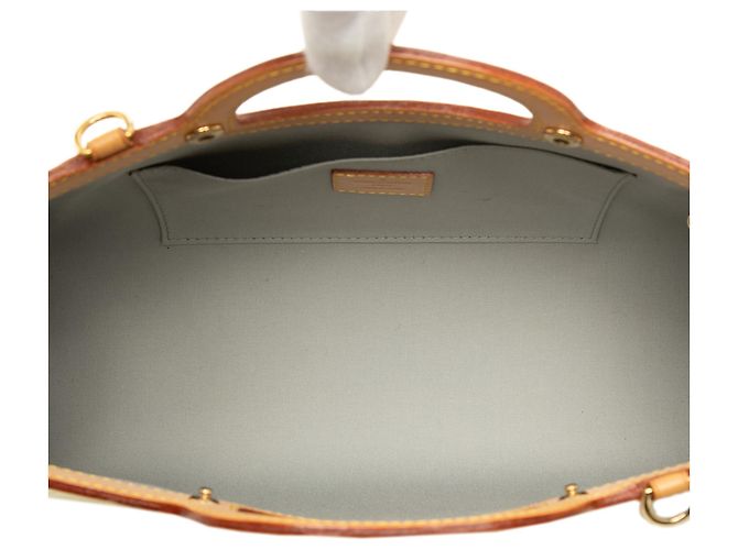 Louis Vuitton Yellow Monogram Vernis Roxbury Drive - vista 4