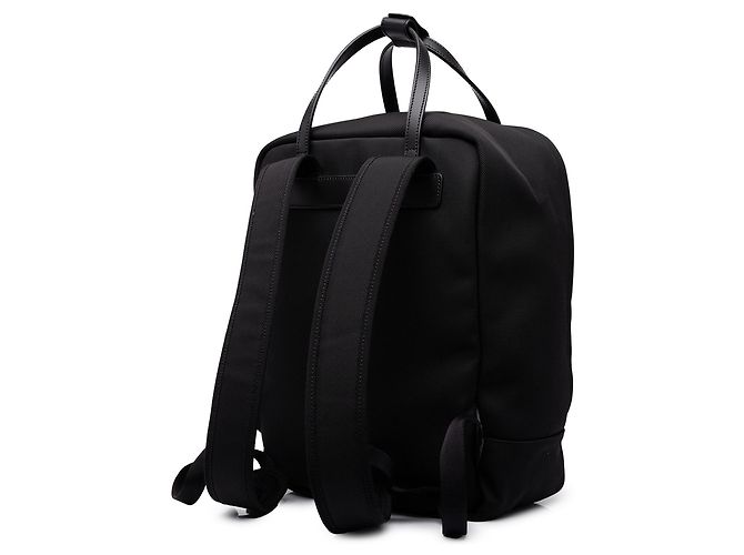 Gucci Black Techno Canvas Web Backpack - view 2