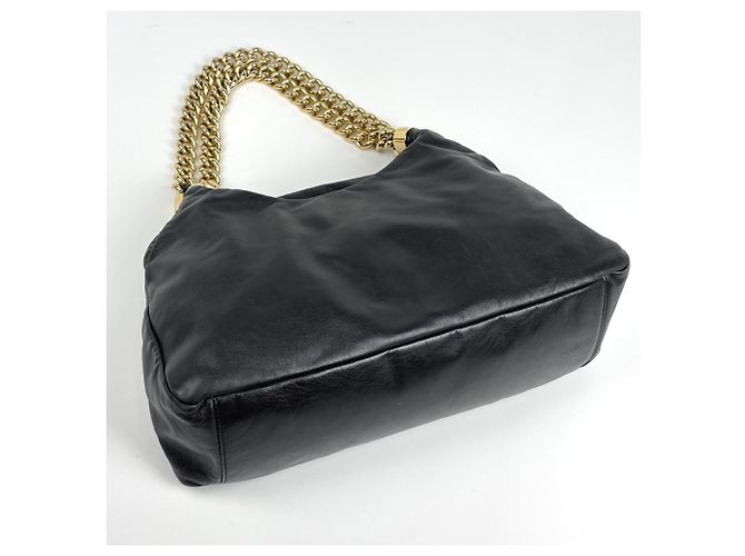 Borsa Tote Chanel in pelle nera - vista 2