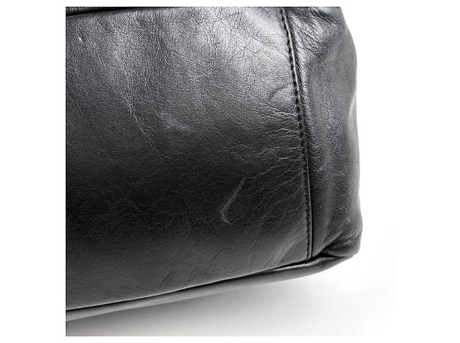 Borsa Tote Chanel in pelle nera - vista 3
