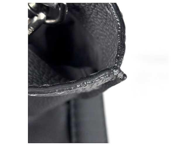Fendi Schultertasche aus grauem Leder - Ansicht 4