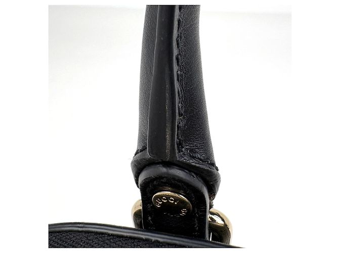 Borsa Gucci Microguccissima 2WAY Shima Leather Black - vista 5
