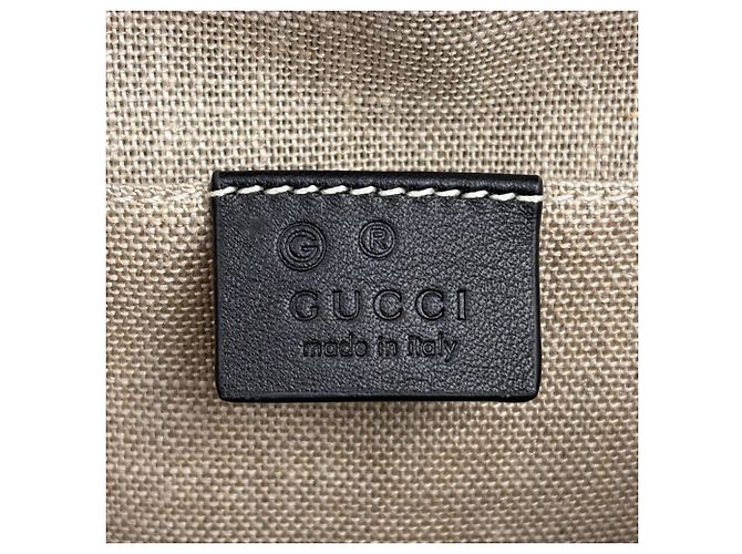 Borsa Gucci Microguccissima 2WAY Shima Leather Black - vista 7