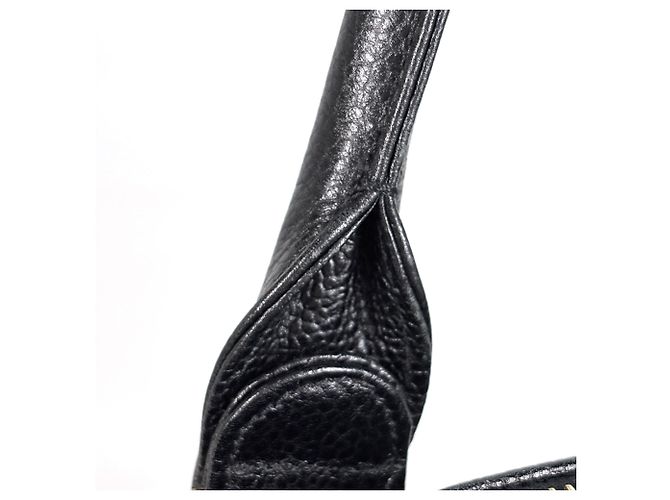 Saco Tote Chanel em couro de bezerro grão preto - vista 6