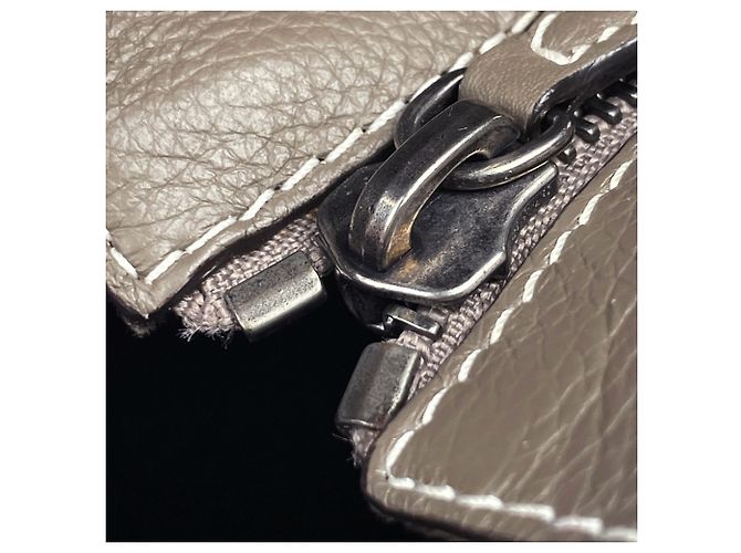 Céline Borsa a mano Celine Luggage Micro Shopper in pelle - vista 5