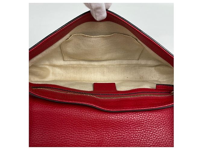 Borsa a tracolla Gucci Soho in pelle - vista 7