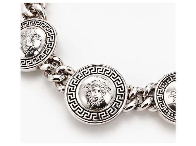 Collana Versace Medusa in Argento - vista 2