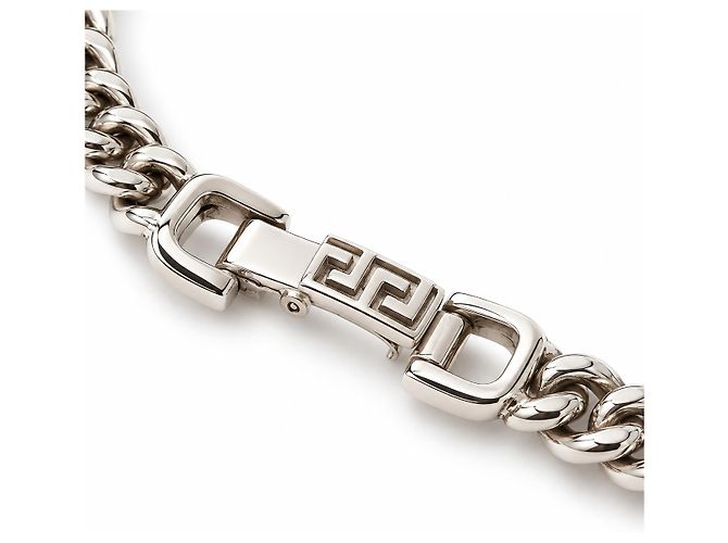 Collana Versace Medusa in Argento - vista 3