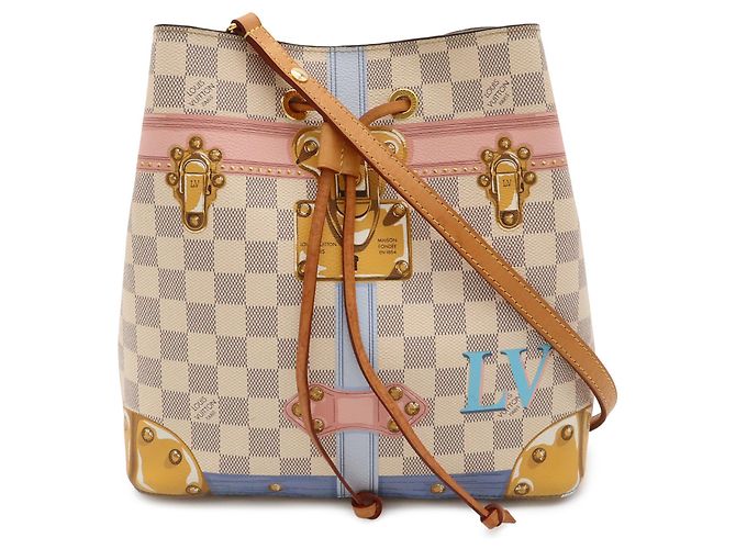 Néonoé Borsa a tracolla Louis Vuitton Damier Azur NeoNoe - vista 2