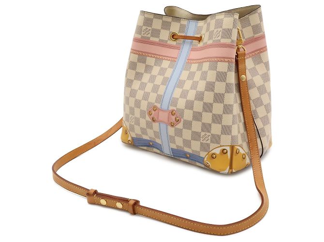 Néonoé Borsa a tracolla Louis Vuitton Damier Azur NeoNoe - vista 3