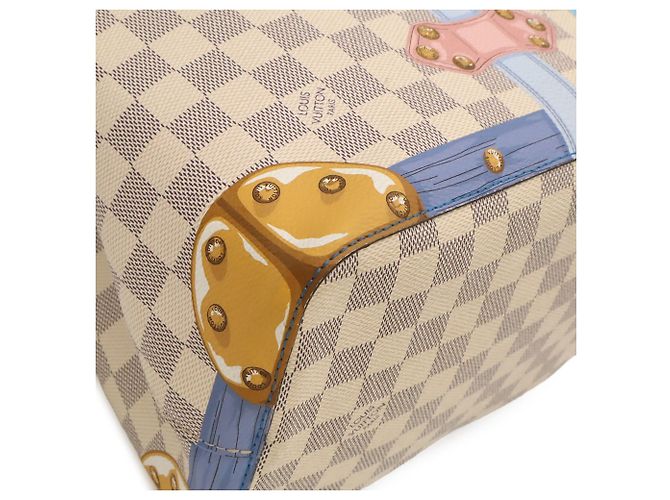 Néonoé Borsa a tracolla Louis Vuitton Damier Azur NeoNoe - vista 4