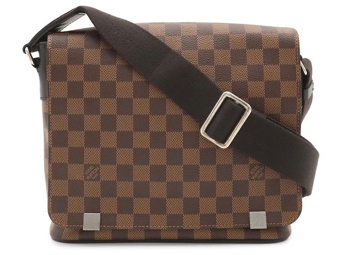 Borsa a tracolla Louis Vuitton Damier District PM NM - vista 2