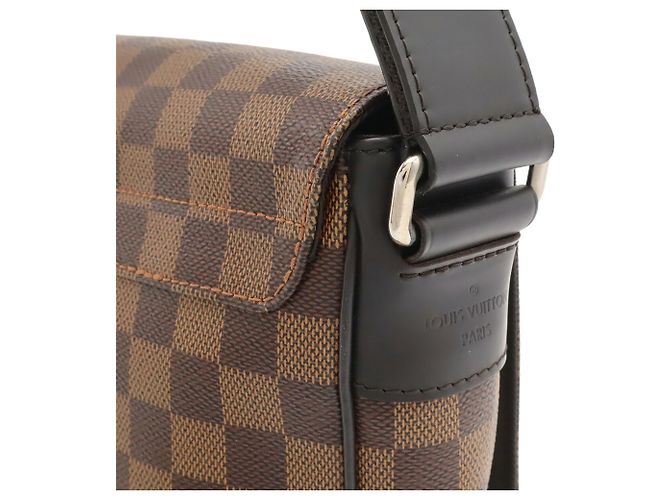 Borsa a tracolla Louis Vuitton Damier District PM NM - vista 5