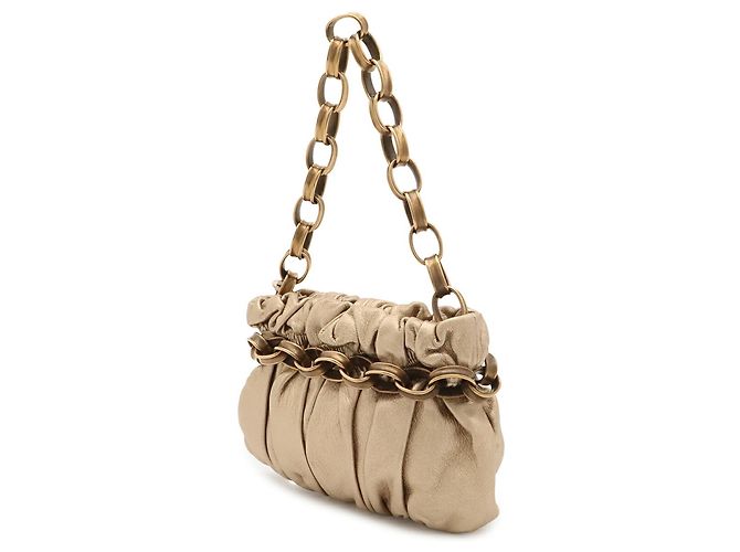 Borsa Salvatore Ferragamo Oro Metallizzato - vista 3